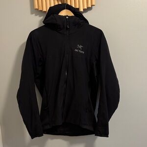 Arc'teryx Midnight Black Hooded Jacket